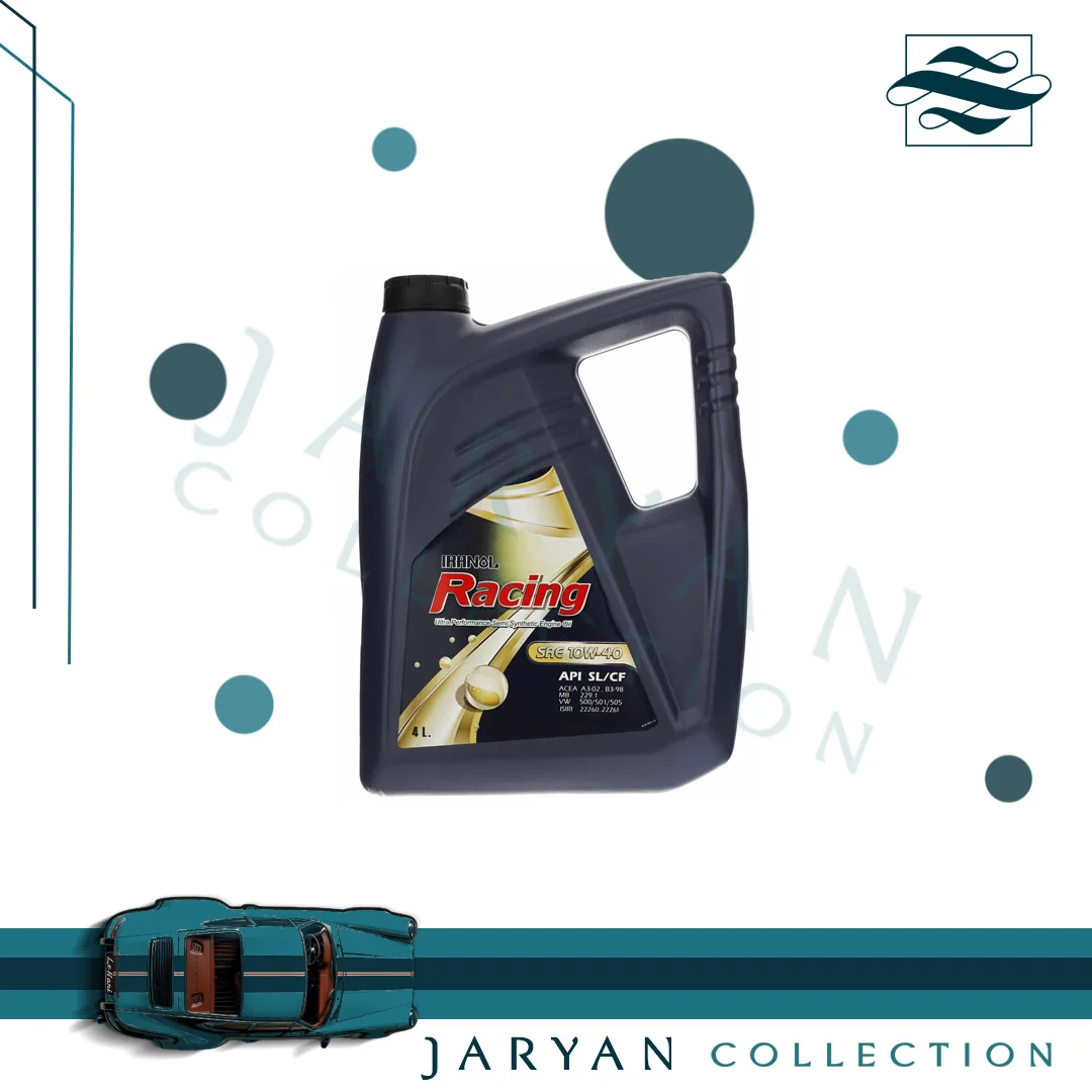 روغن موتور ایرانول مدل ریسینگ Racing SL 10W40 حجم 4 لیتر